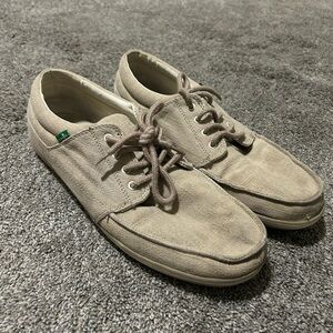 Sanuk Men’s Shoes SMF11194 Canvas Tan Sneakers/Slip ons
Size US 13